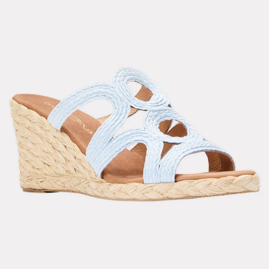 Neena Raffia Espadrille Wedge sold by Andre Assous product image thumbnail 2