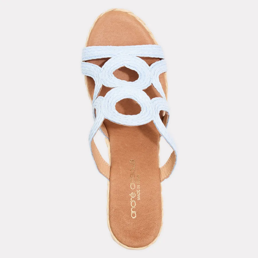 Neena Raffia Espadrille Wedge sold by Andre Assous product image thumbnail 4