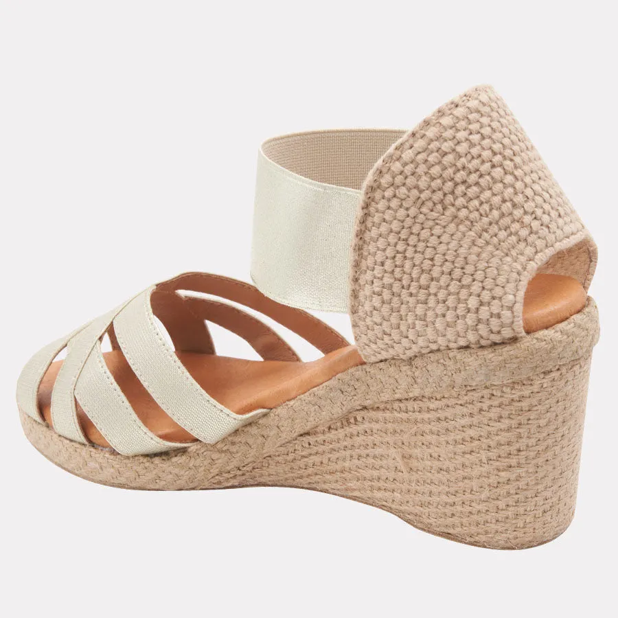 Adin Elastic Espadrille Wedge sold by Andre Assous product image thumbnail 4