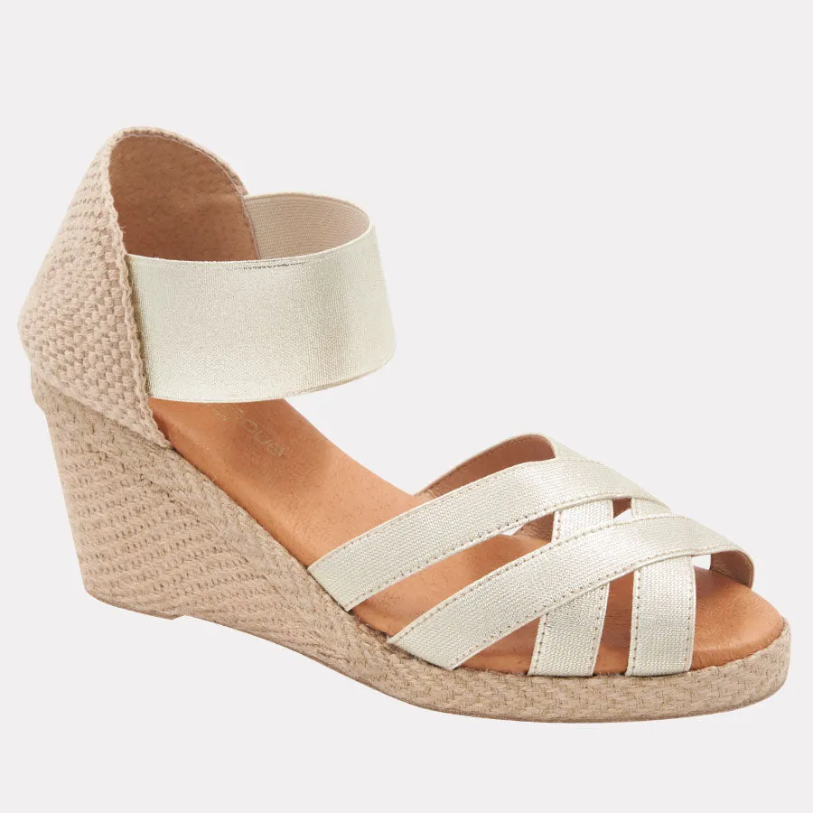Adin Elastic Espadrille Wedge sold by Andre Assous product image thumbnail 2