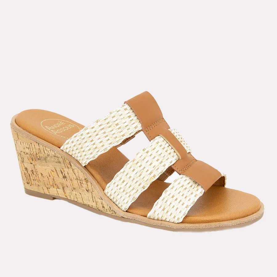 Bentley Raffia Featherweights™ Wedge sold by Andre Assous product image thumbnail 2