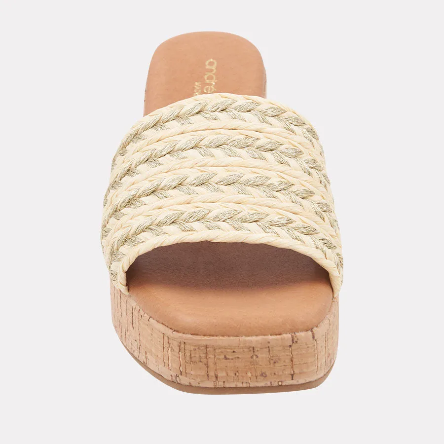 Cypress Raffia Heel sold by Andre Assous product image thumbnail 5