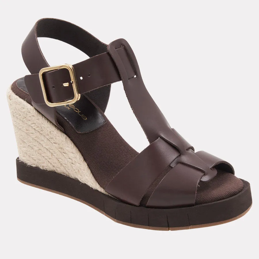 Farami Sole Motion Leather Espadrille Wedge sold by Andre Assous product image thumbnail 2