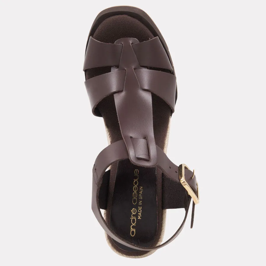 Farami Sole Motion Leather Espadrille Wedge sold by Andre Assous product image thumbnail 3