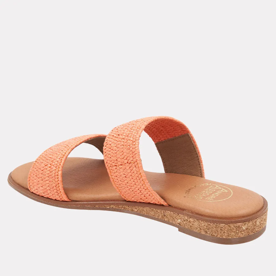 Galia Stretch Raffia Featherweights™ Sandal sold by Andre Assous product image thumbnail 4