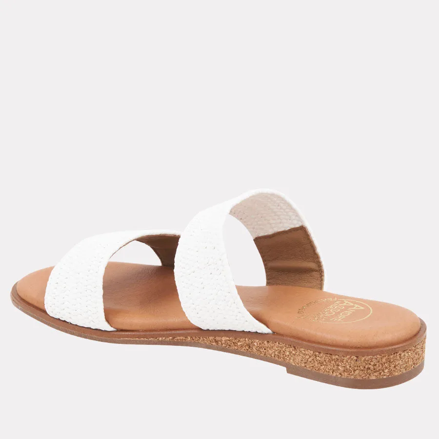 Galia Stretch Raffia Featherweights™ Sandal sold by Andre Assous product image thumbnail 4