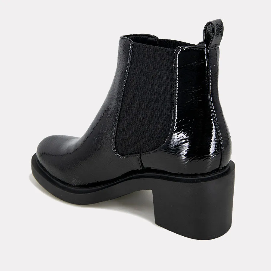 Gemma Patent Leather Chelsea Boot sold by Andre Assous product image thumbnail 4