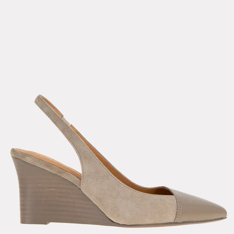 Laina Suede Wedge sold by Andre Assous