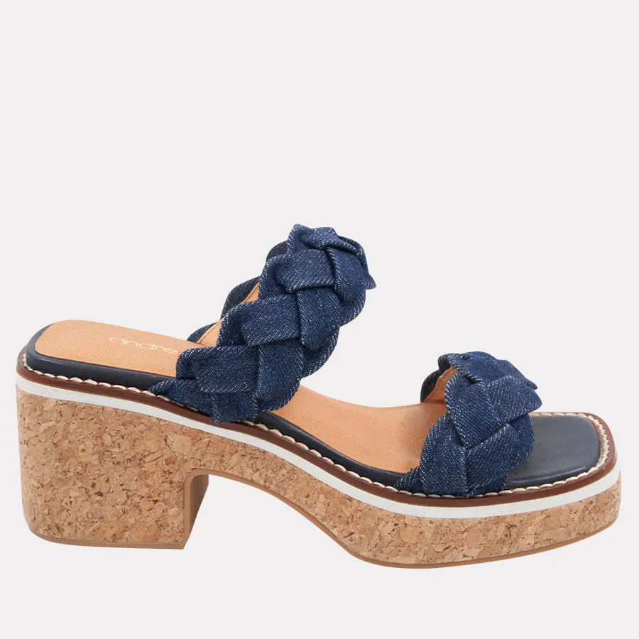 Layla Denim Featherweights™ Heel sold by Andre Assous