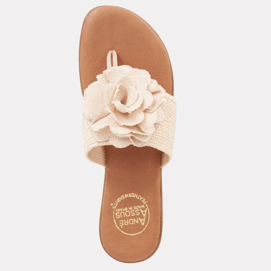 Nara Stretch Raffia Featherweights™ Sandal sold by Andre Assous product image thumbnail 3