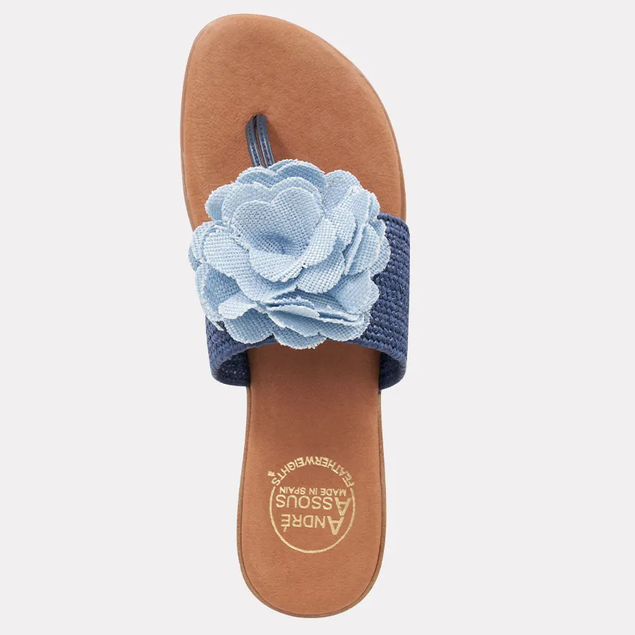 Nara Stretch Raffia Featherweights™ Sandal sold by Andre Assous product image thumbnail 3