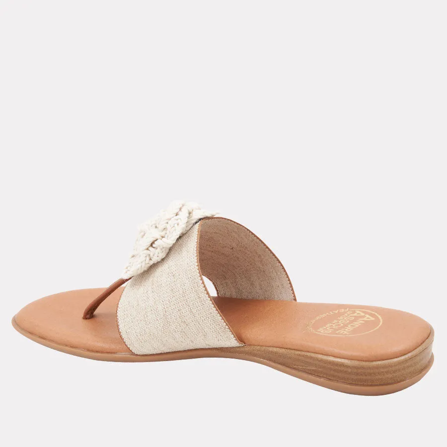 Nara Linen Featherweights™ Sandal sold by Andre Assous product image thumbnail 4