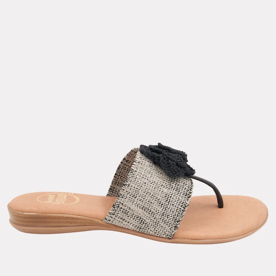 Nara Linen Featherweights™ Sandal sold by Andre Assous