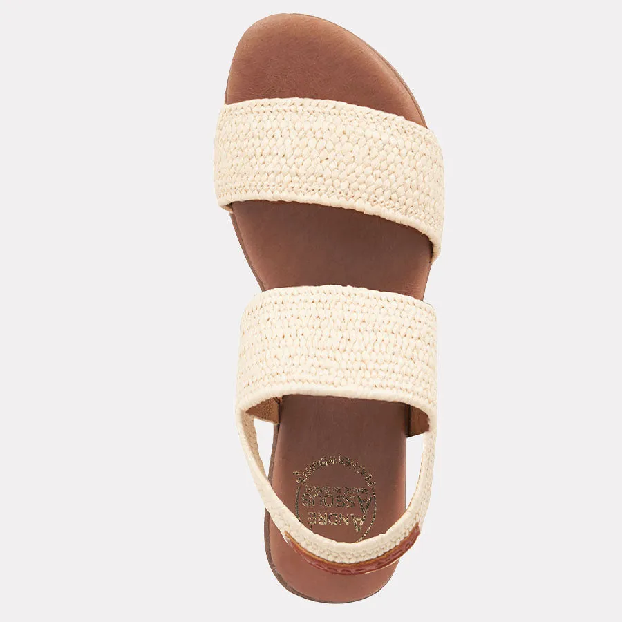 Nigella Stretch Raffia Featherweights™ Sandal sold by Andre Assous product image thumbnail 3