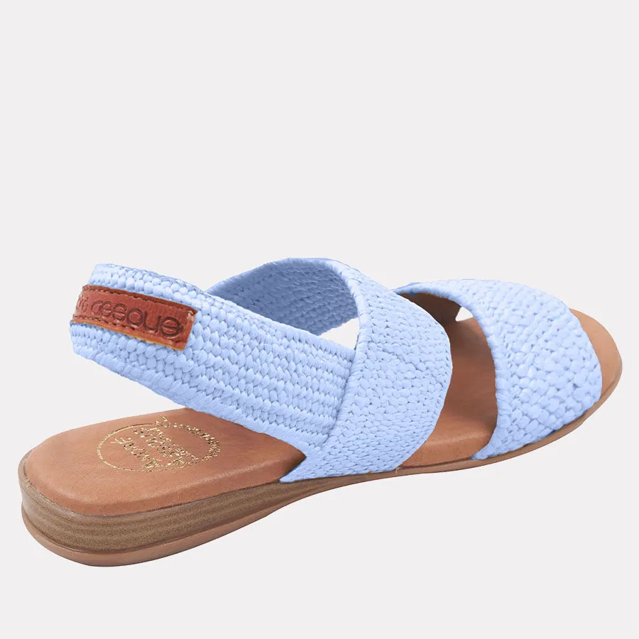 Nigella Stretch Raffia Featherweights™ Sandal sold by Andre Assous product image thumbnail 4