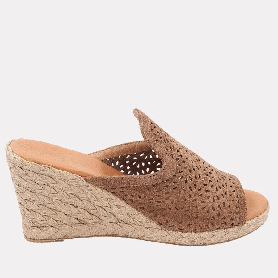 Nissa Espadrille Wedge sold by Andre Assous