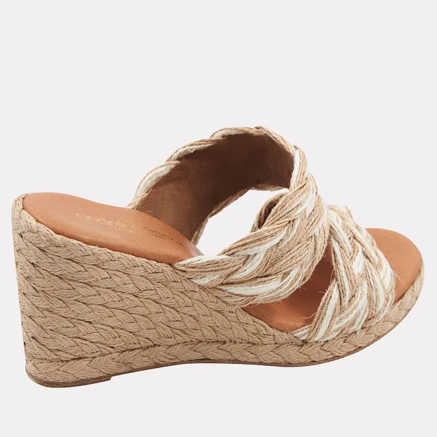 Nolita Woven Espadrille Wedge sold by Andre Assous product image thumbnail 4