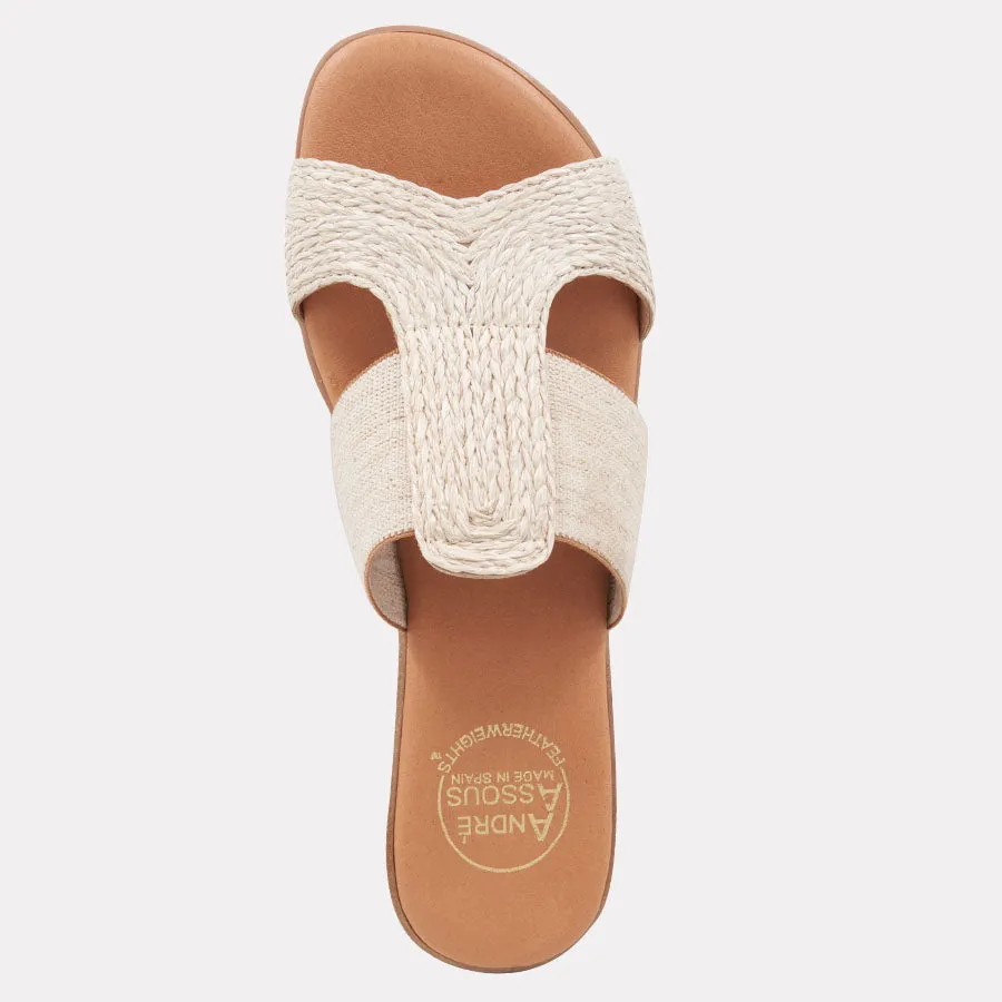 Noor Linen Featherweights™ Sandal sold by Andre Assous product image thumbnail 3