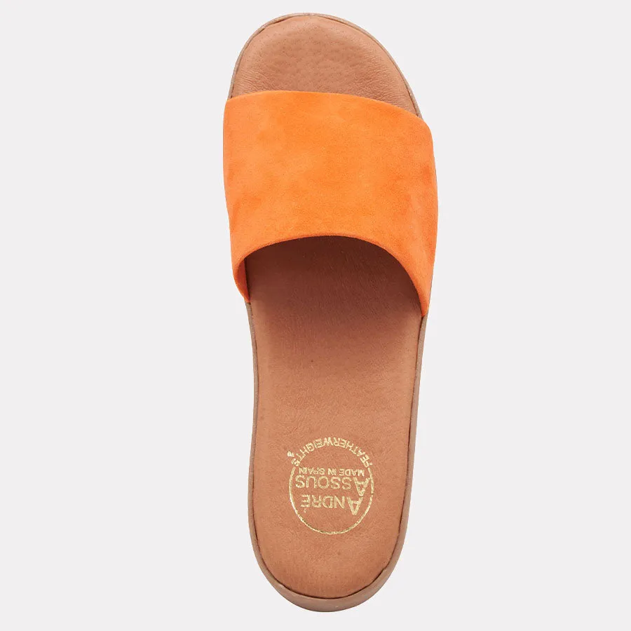 Paloma Suede Featherweights™ Sandal sold by Andre Assous product image thumbnail 3