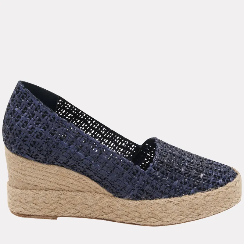 Patti Woven Raffia Espadrille Wedge sold by Andre Assous
