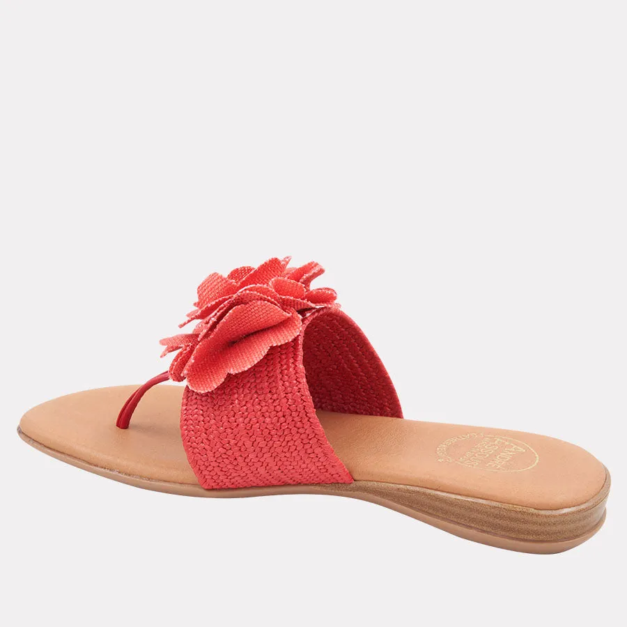 Nara Stretch Raffia Featherweights™ Sandal sold by Andre Assous product image thumbnail 4