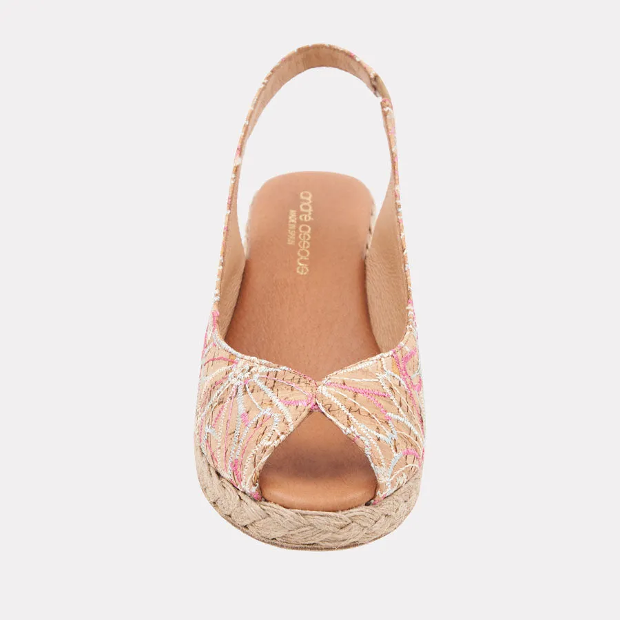 Audrey Cork Espadrille Wedge sold by Andre Assous product image thumbnail 3