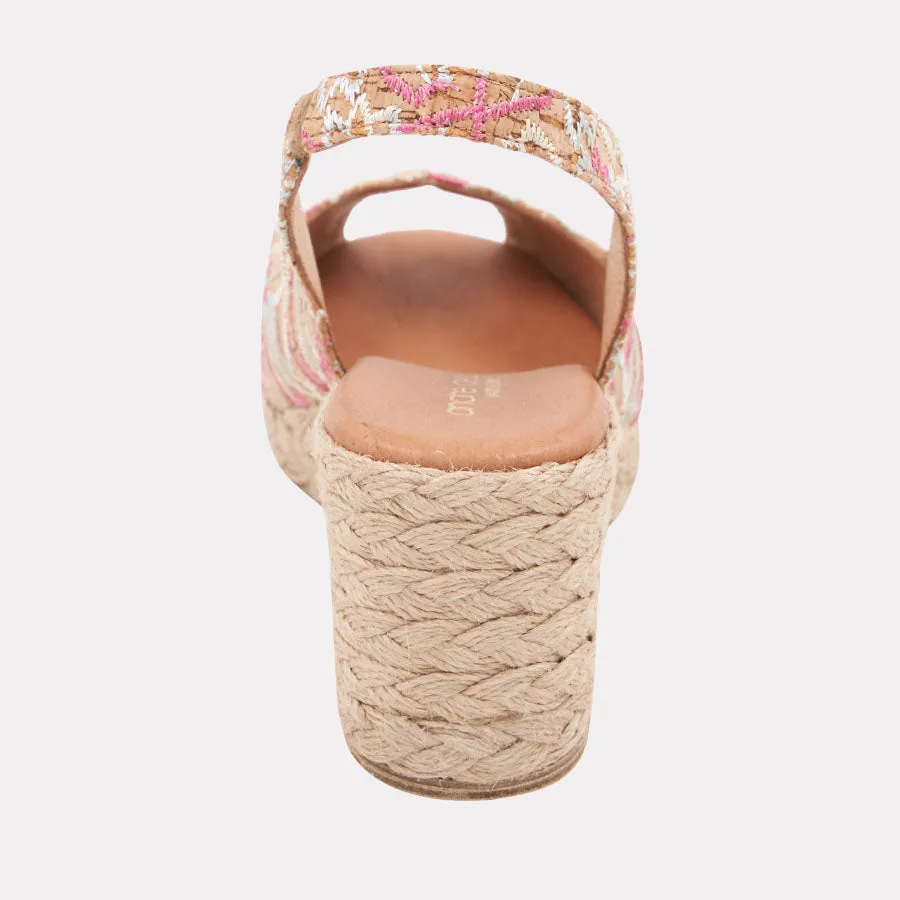 Audrey Cork Espadrille Wedge sold by Andre Assous product image thumbnail 5