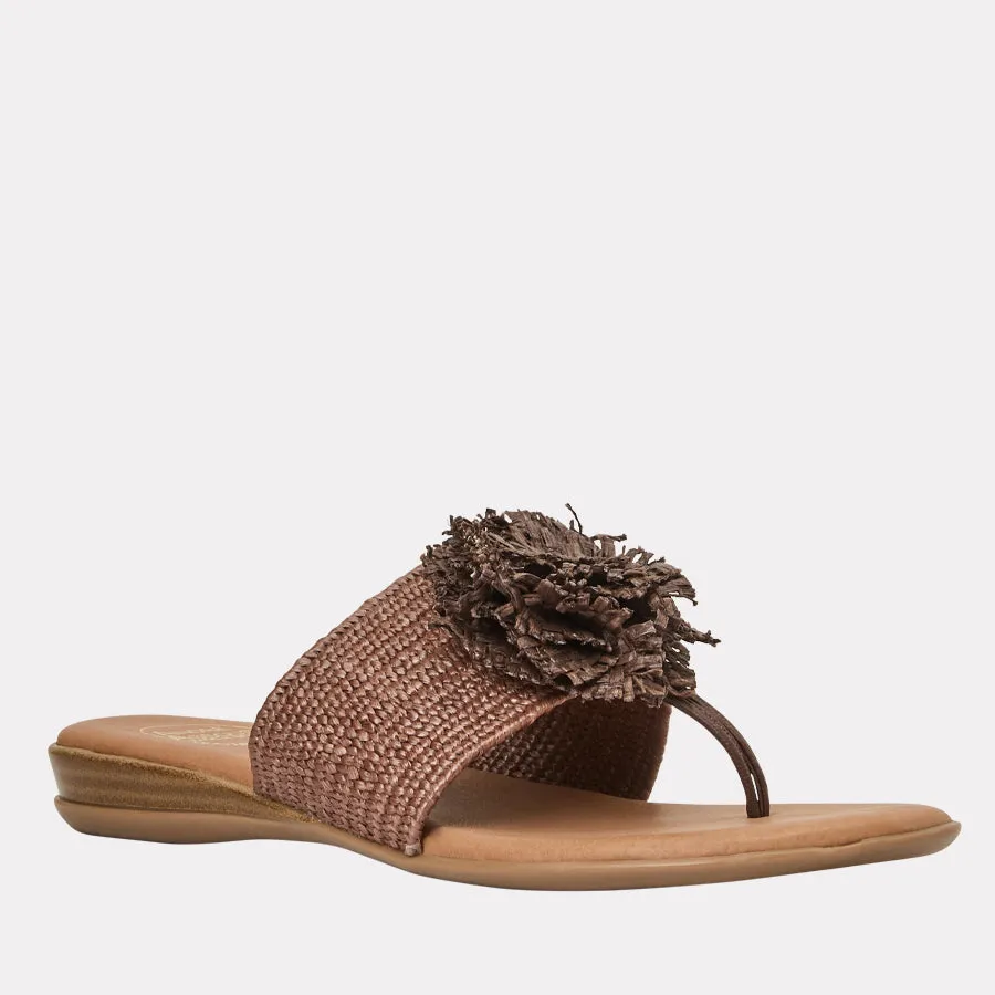 Nara Neutral Stretch Raffia Featherweights™ Sandal sold by Andre Assous product image thumbnail 2
