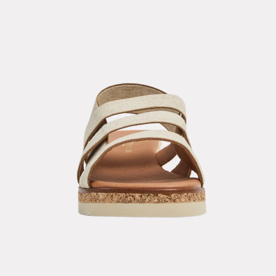 Noma Linen Espadrille Wedge sold by Andre Assous product image thumbnail 5