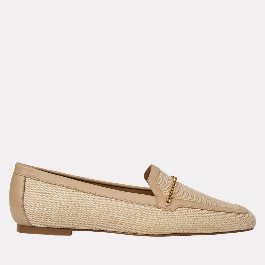 Ariane Raffia Loafer sold by Andre Assous