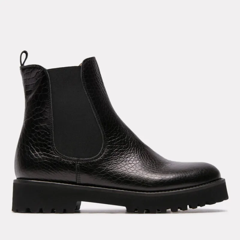Peggy Embossed Croc Featherweights™  Chelsea Boot sold by Andre Assous