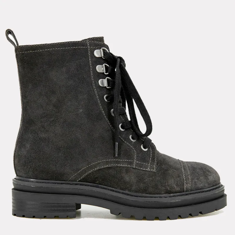 Farah Suede Combat Boot sold by Andre Assous