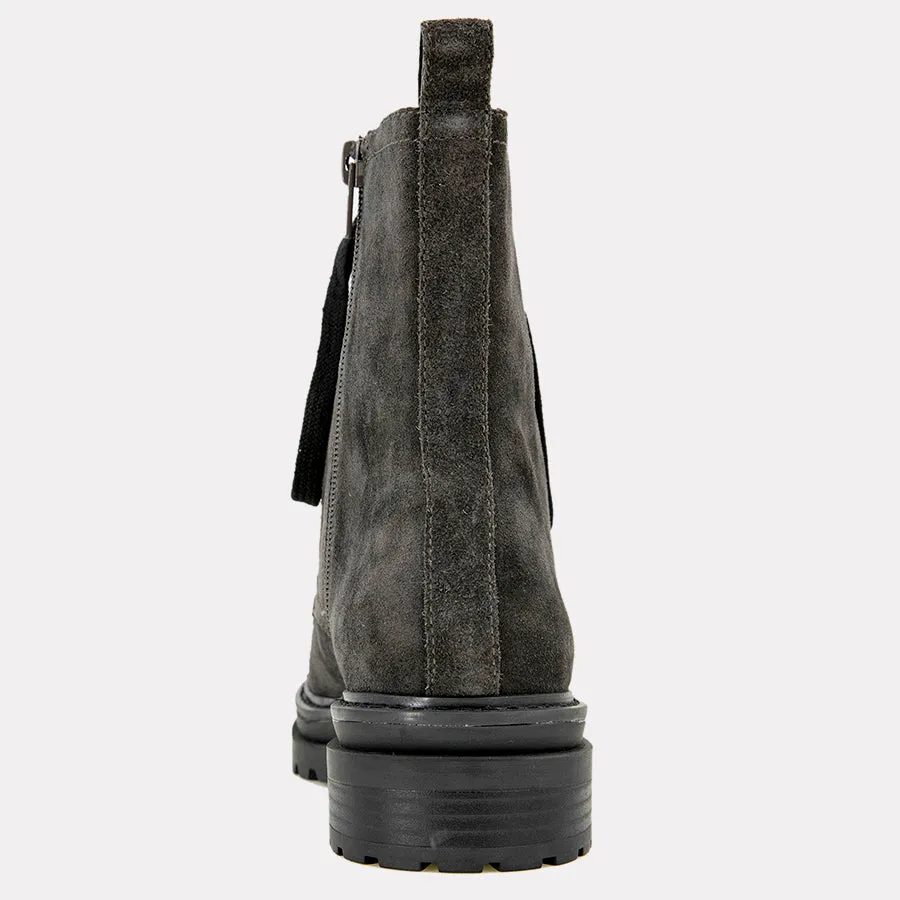 Farah Suede Combat Boot sold by Andre Assous product image thumbnail 3