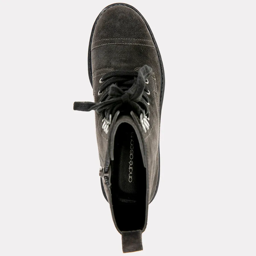 Farah Suede Combat Boot sold by Andre Assous product image thumbnail 4