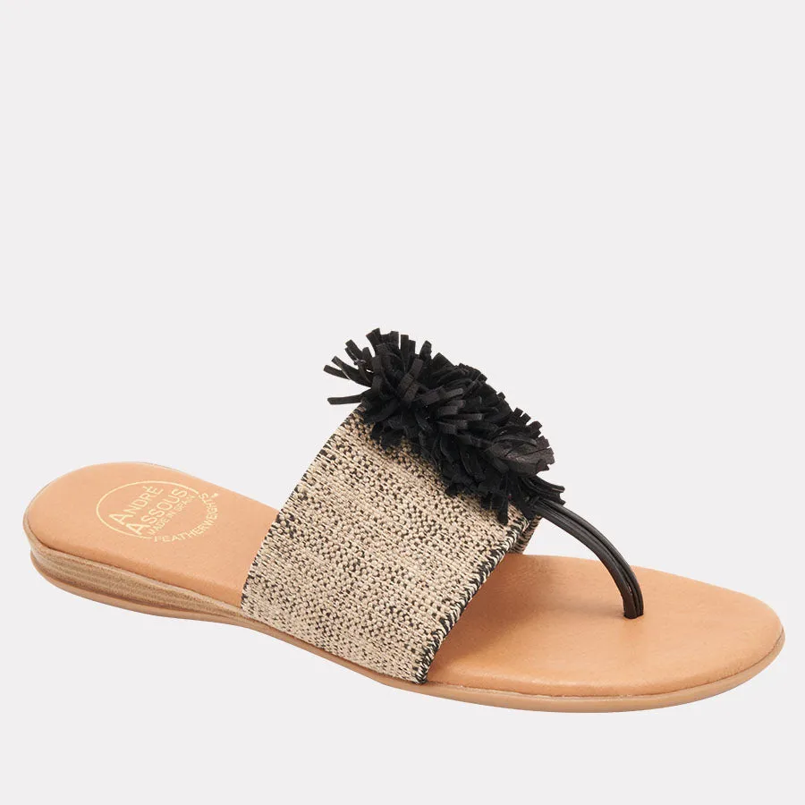 Novalee Linen Featherweights™ Sandal sold by Andre Assous product image thumbnail 4