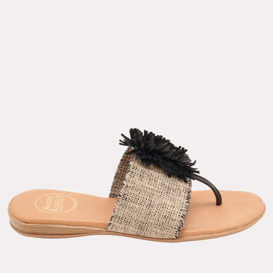 Novalee Linen Featherweights™ Sandal sold by Andre Assous
