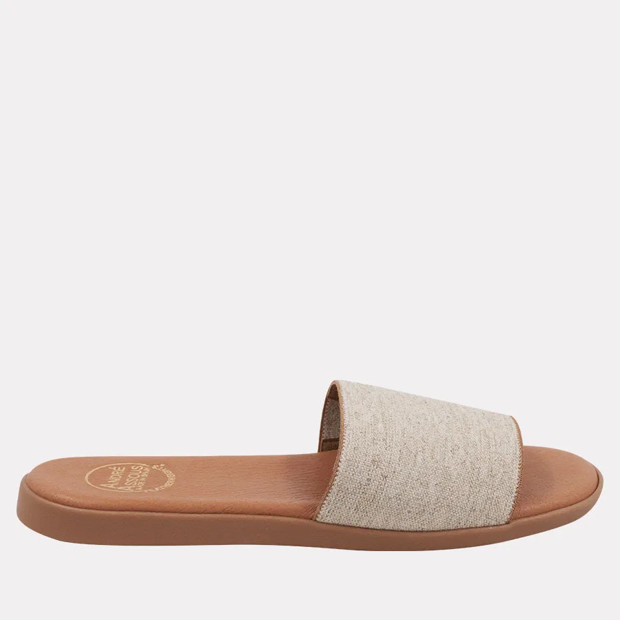 Paloma Linen Featherweights™ Sandal sold by Andre Assous