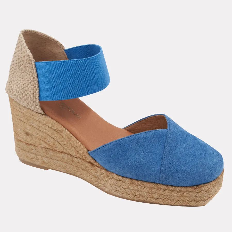 Pedra Suede Espadrille Wedge sold by Andre Assous product image thumbnail 5