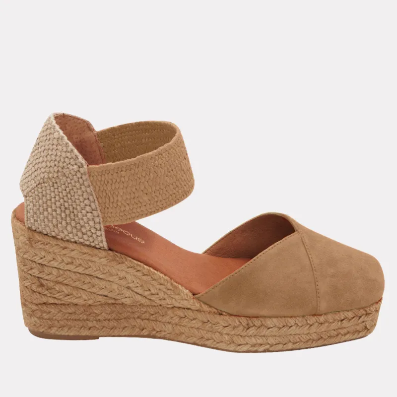 Pedra Suede 2 Espadrille Wedge sold by Andre Assous
