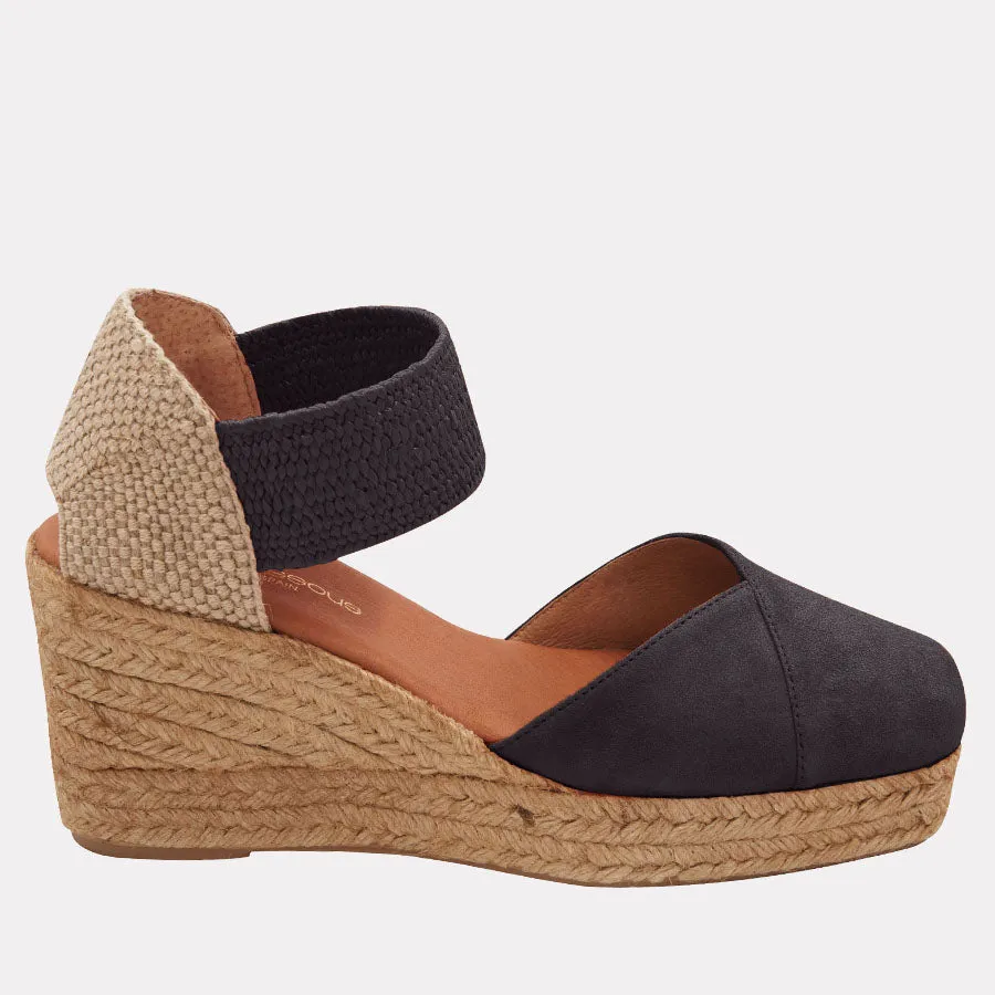 Pedra Suede 2 Espadrille Wedge sold by Andre Assous product image thumbnail 2