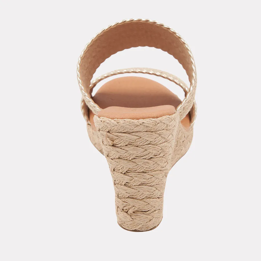 Nolita Platino Stripe Espadrille Wedge sold by Andre Assous product image thumbnail 2