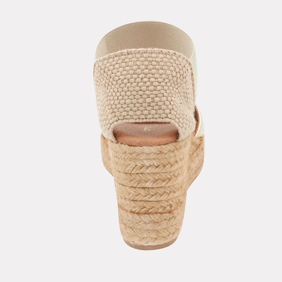 Pedra Leather Espadrille Wedge sold by Andre Assous product image thumbnail 5