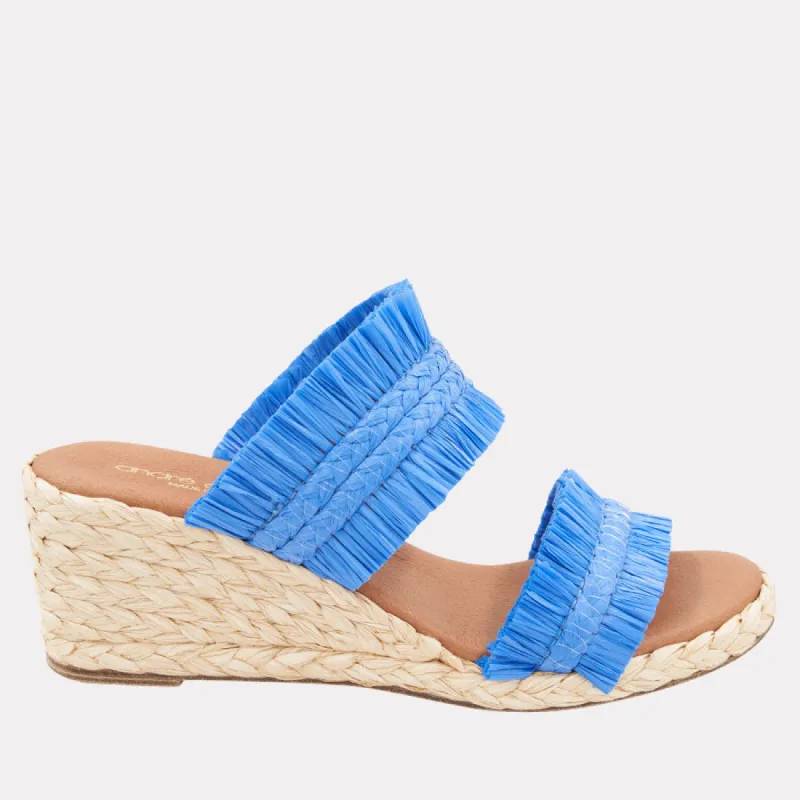 Nori Fringe Espadrille Wedge sold by Andre Assous