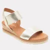 Neveah Metallic Wedge sold by Andre Assous