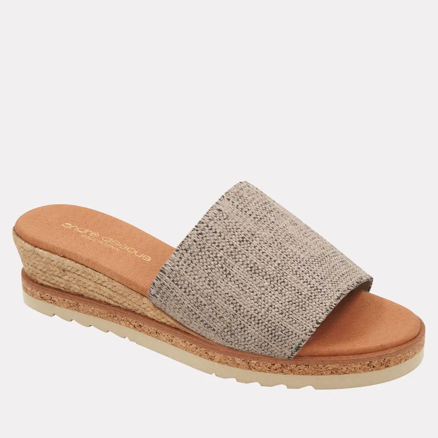 Nessie Jute Espadrille Wedge sold by Andre Assous product image thumbnail 5