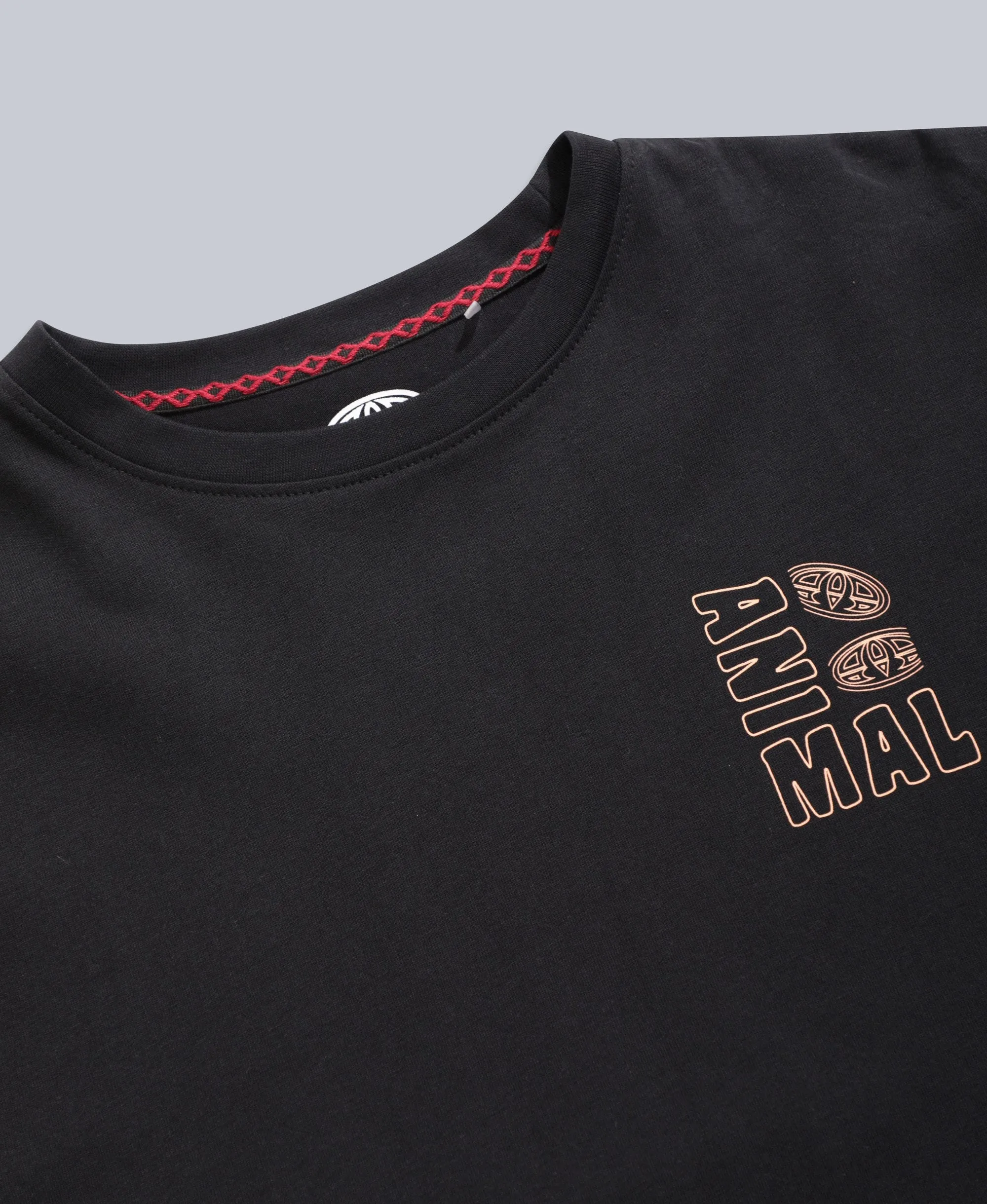 Chase Mens Relaxed T-Shirt - Black sold by Animal product image thumbnail 5