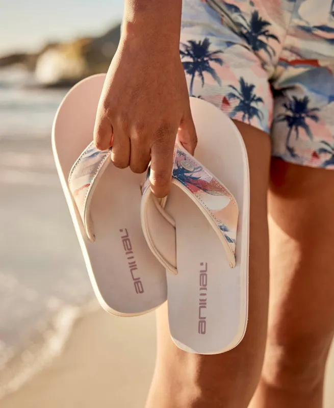 Swish Womens Flip-Flops - Light Beige sold by Animal