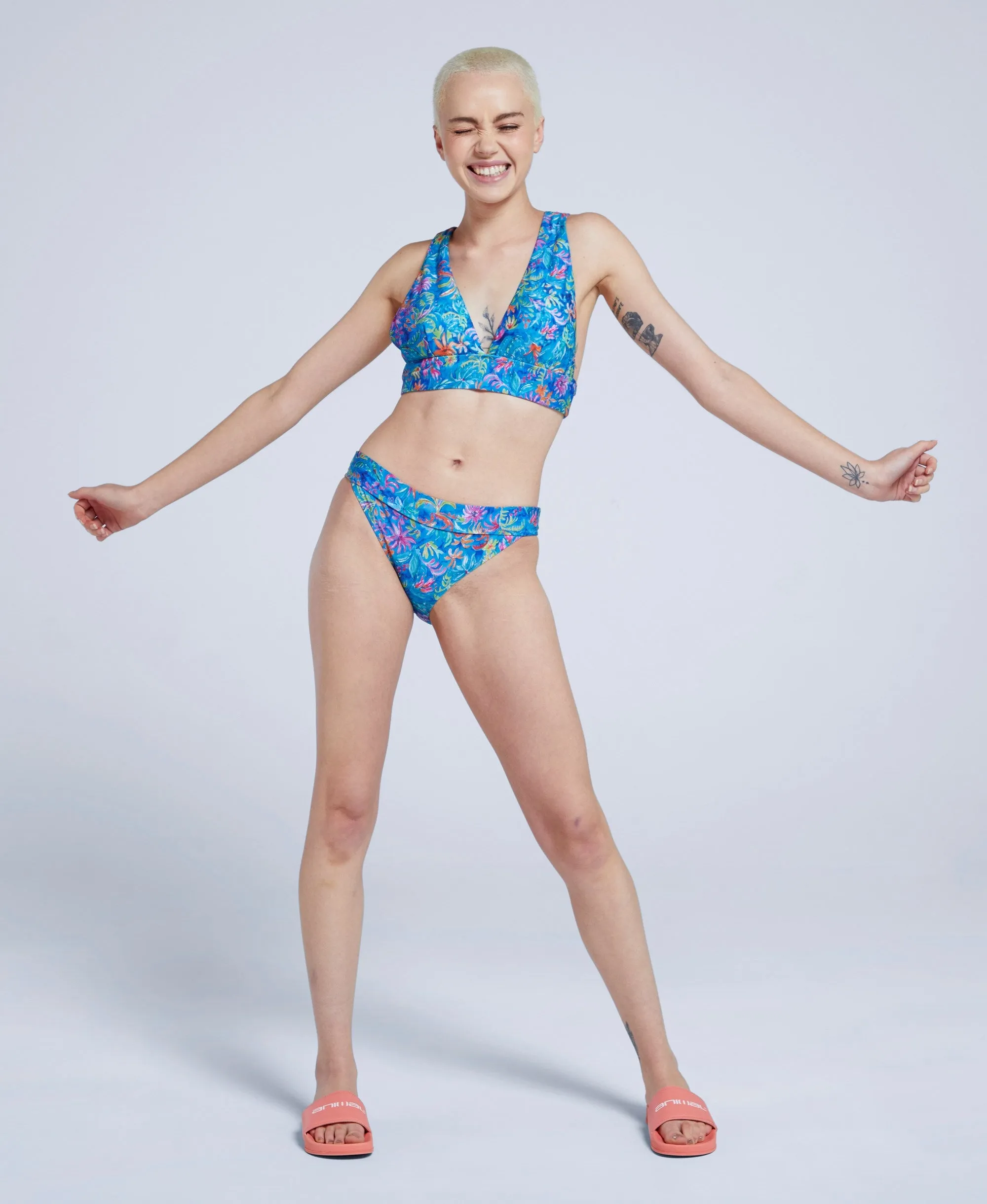 Daina Womens Bikini Bottom - Blue sold by Animal product image thumbnail 2