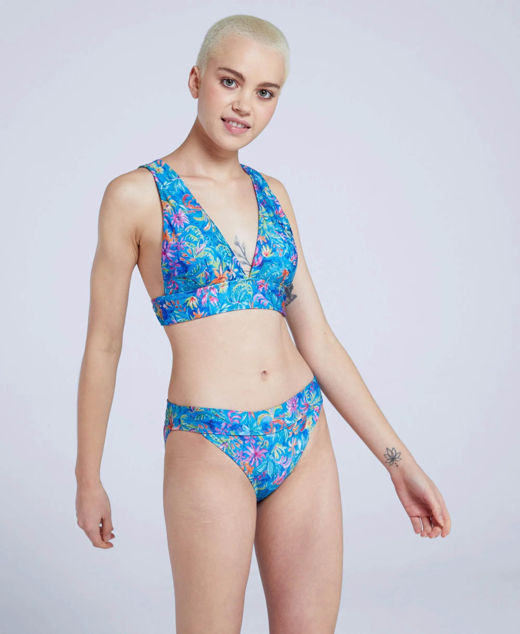 Daina Womens Bikini Bottom - Blue sold by Animal