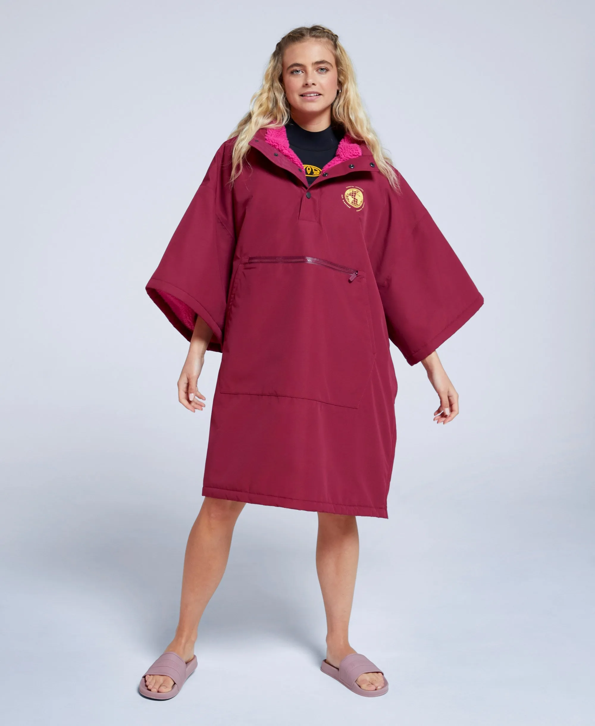 Zara Womens Changing Robe - Burgundy sold by Animal product image thumbnail 5